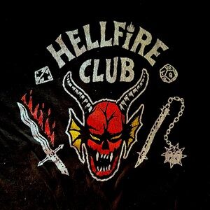 Hellfire Club Graphic Tee STRANGER THINGS